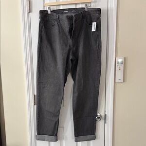 Old Navy Women's Gray Boyfriend Jeans
